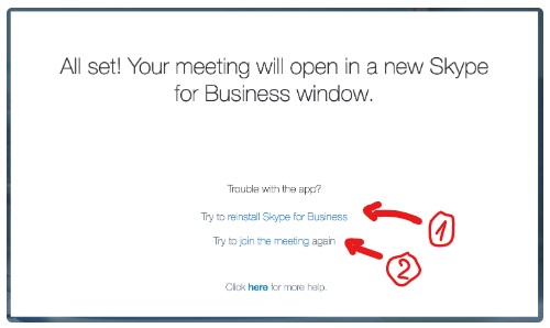 skype for business for mac mic not working